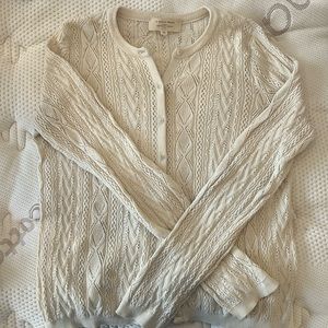 Sezane cardigan